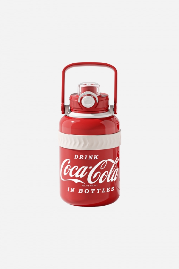 可口可樂 快樂圓圓桶 1250ml 可樂紅