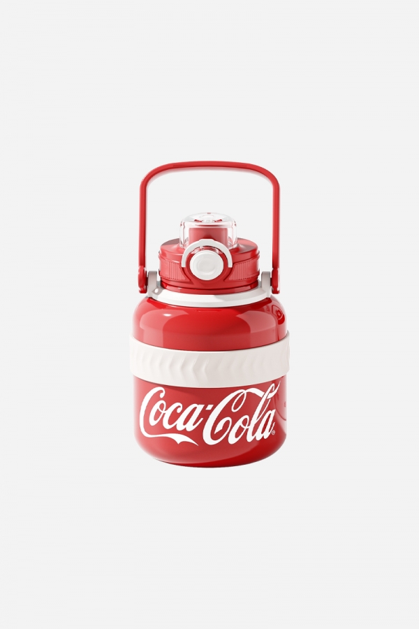可口可樂 快樂圓圓桶 850ml 可樂紅