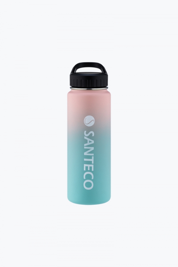 SOLUND 雙飲運動保溫壺 710ml 粉灘