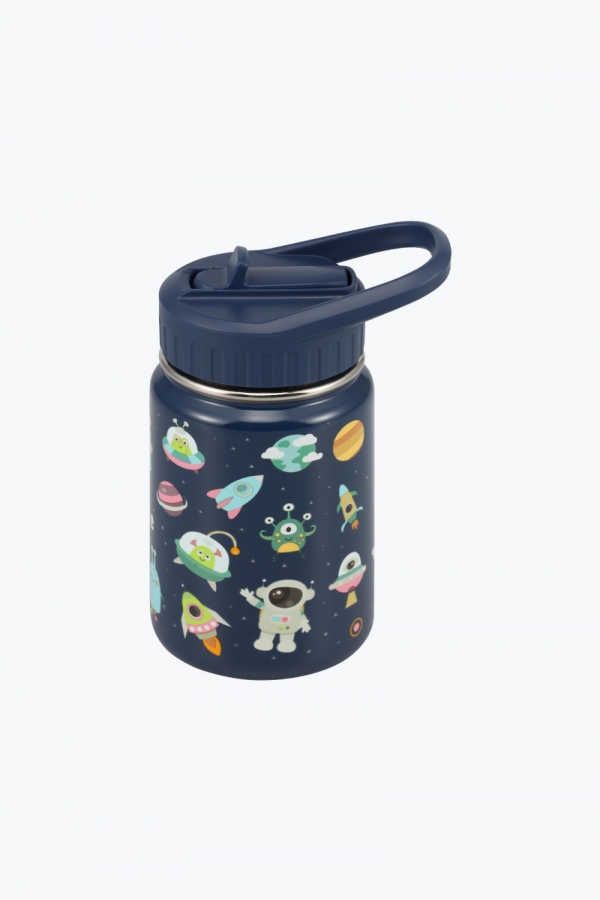 SOLUND 童趣兒童保溫瓶 350ml 靛藍外星人