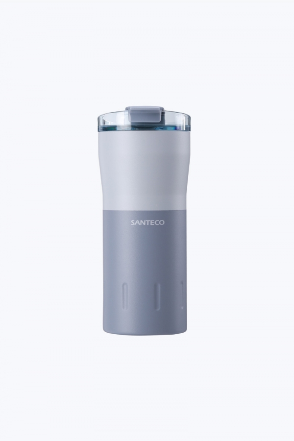 KARIBA 上蓋保溫瓶 500ml  銀藍